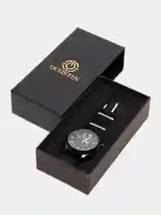 Черный мужские наручные часы Ochstin 7043C в подарочной упаковке