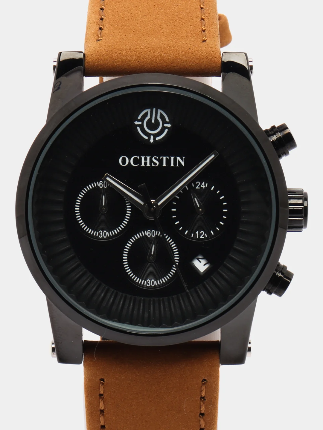 Карамельный мужские наручные часы Ochstin 6052C с хронографом в подарочной упаковке