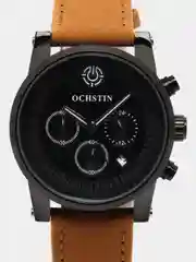 Карамельный мужские наручные часы Ochstin 6052C с хронографом в подарочной упаковке