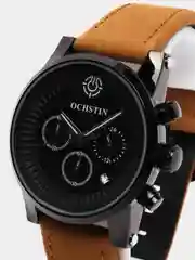 Карамельный мужские наручные часы Ochstin 6052C с хронографом в подарочной упаковке