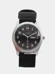 Черный мужские наручные часы Skmei 9112 с календарем в подарочной упаковке
