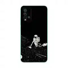 Карамельный силиконовый чехол на Xiaomi Redmi 9T / Редми 9Т прозрачный, с рисунком, защита камеры