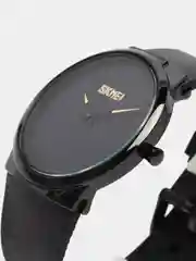 Синий мужские наручные часы Skmei 1601S(PU) в подарочной упаковке