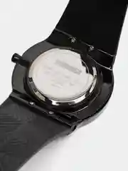 Черный мужские наручные часы Skmei 1601S(PU) в подарочной упаковке