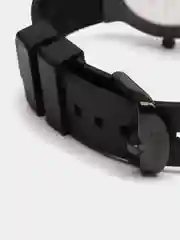 Черный мужские наручные часы Skmei 1601S(PU) в подарочной упаковке