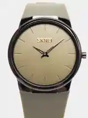 Зелёный хаки мужские наручные часы Skmei 1601S(PU) в подарочной упаковке