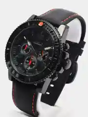 Черный мужские наручные часы Ochstin 6045B с хронографом в подарочной упаковке