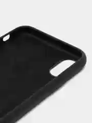 Черный чехол для iPhone Se/7/8/X/XsMax/11/11Pro/11ProMax/12/12Pro/12ProMax/13/13Pro/13ProMax