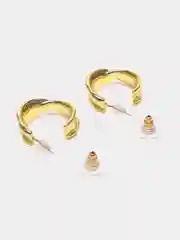 Бежевый серьги, сережки гвоздики, кольца конго, полукольца