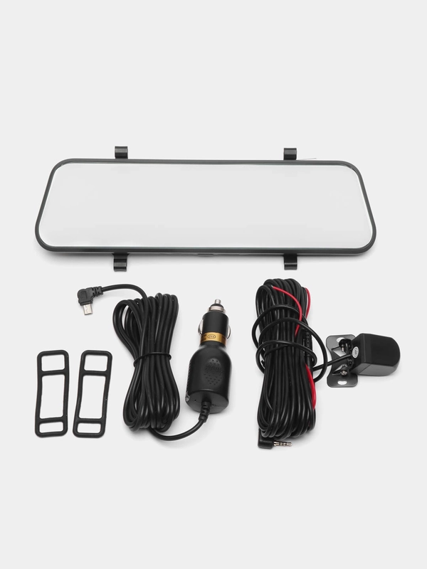 Видеорегистратор зеркало с 2 камерами с сенсорным экраном Vehicle Blackbox DVR L1017