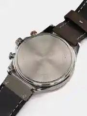 Серебряный мужские наручные часы Curren 8380 с хронографом в подарочной упаковке