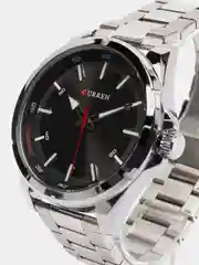 Серый металлик мужские наручные часы Curren 8320 в подарочной упаковке