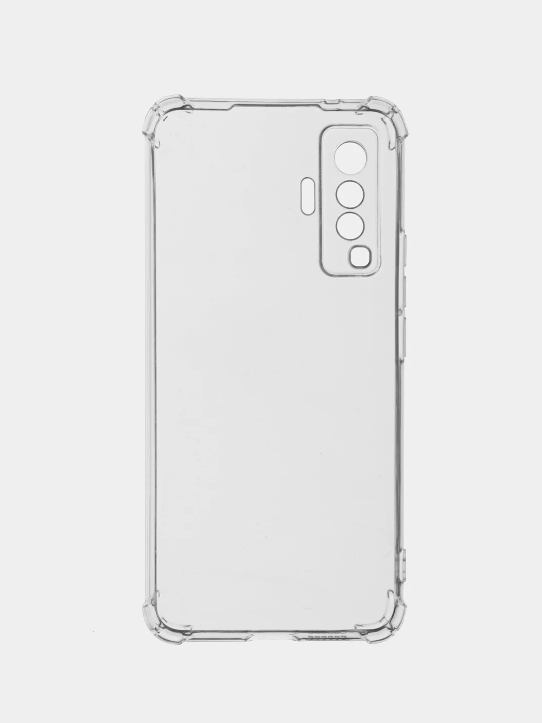 Прозрачный чехол Vivo X50, прозрачный, противоударный