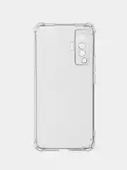 Прозрачный чехол Vivo X50, прозрачный, противоударный