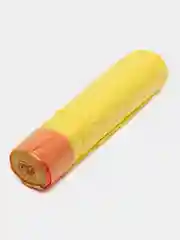 Желтый пакеты для мусора, 45*40, 15 штук