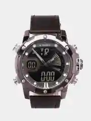 Бордовый мужские наручные часы Naviforce NF9172 с хронографом, в подарочной упаковке