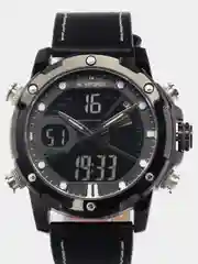 Черный мужские наручные часы Naviforce NF9172 с хронографом, в подарочной упаковке