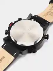Коричневый мужские наручные часы Naviforce NF 9135 с календарём, в подарочной упаковке