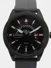 Серый мужские наручные часы Curren 8421 с хронографом в подарочной упаковке