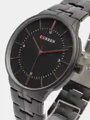 Черный мужские наручные часы Curren 8321 в подарочной упаковке