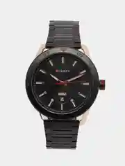 Черный мужские наручные часы Curren 8331 с календарём в подарочной упаковке
