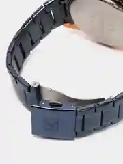 Синий мужские наручные часы Curren 8415 с хронографом в подарочной упаковке