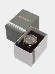 Черный мужские наручные часы Curren 8320 в подарочной упаковке