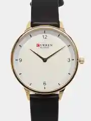 Черный женские наручные часы Curren 9039 в подарочной упаковке
