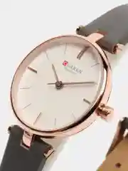 Серый женские наручные часы Curren 9038 в подарочной упаковке