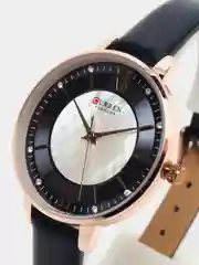 Синий женские наручные часы Curren 9080 в подарочной упаковке