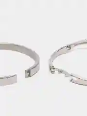 Серебряный женский подарочный набор: наручные часы с браслетом