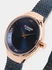 Синий женские наручные часы Curren 9028 в подарочной упаковке