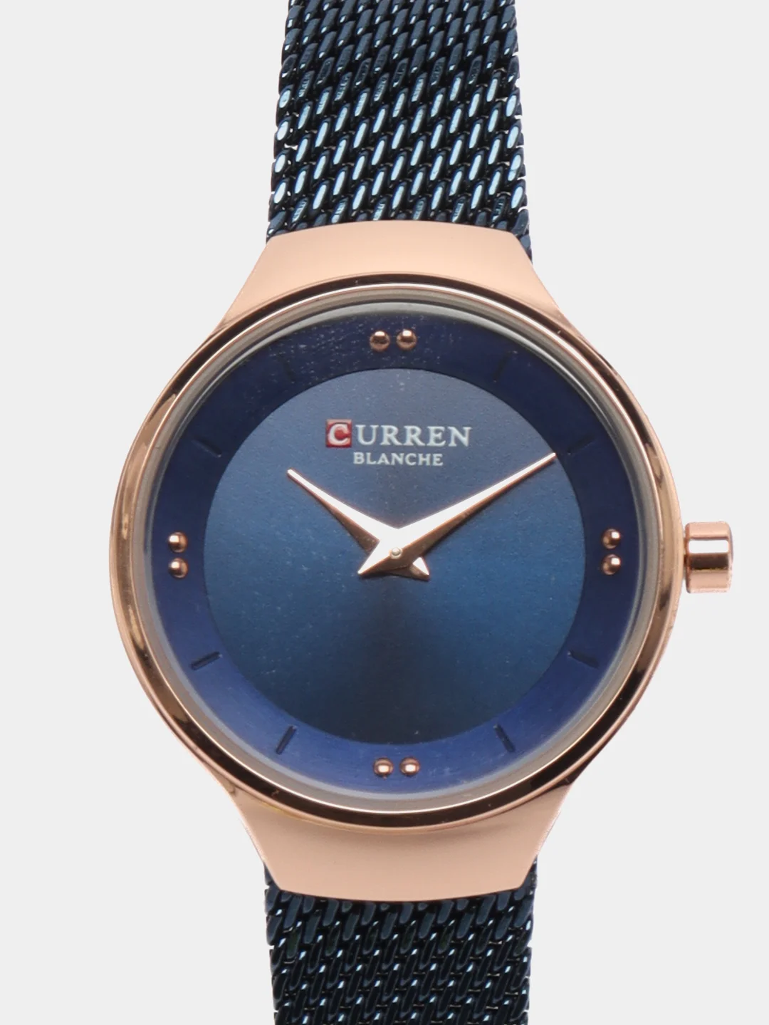 Синий женские наручные часы Curren 9028 в подарочной упаковке