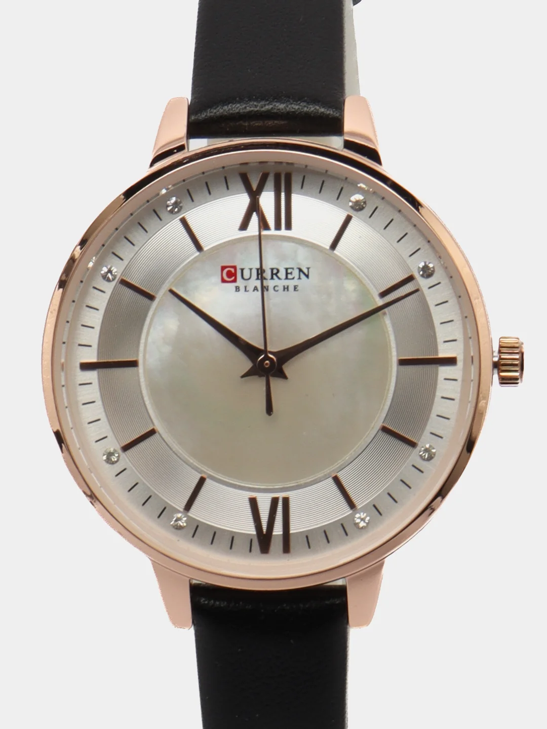 Синий женские наручные часы Curren 9080 в подарочной упаковке
