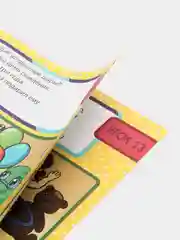 Развивающая детская книга-раскраска "Учим английский вместе"