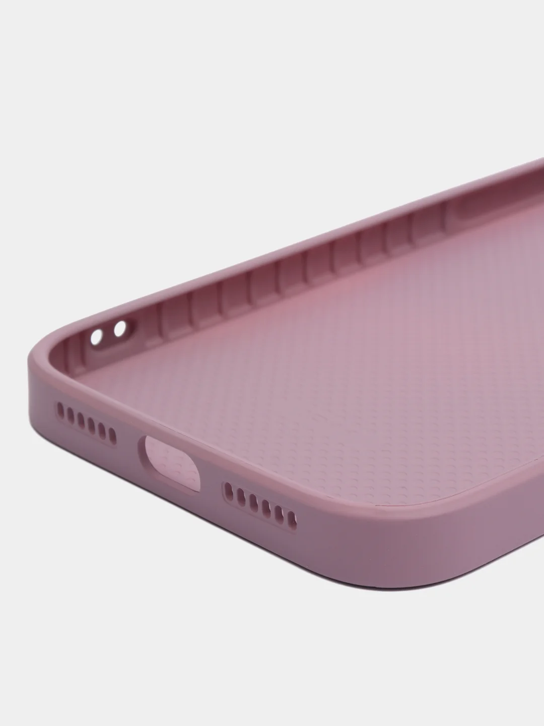 Фуксия чехол силиконовый со стеклянной панелью для Apple iPhone 11 (Айфон 11)
