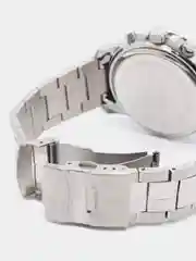 Серебряный мужские наручные часы Megir MS2087G, с хронографом, в подарочной упаковке