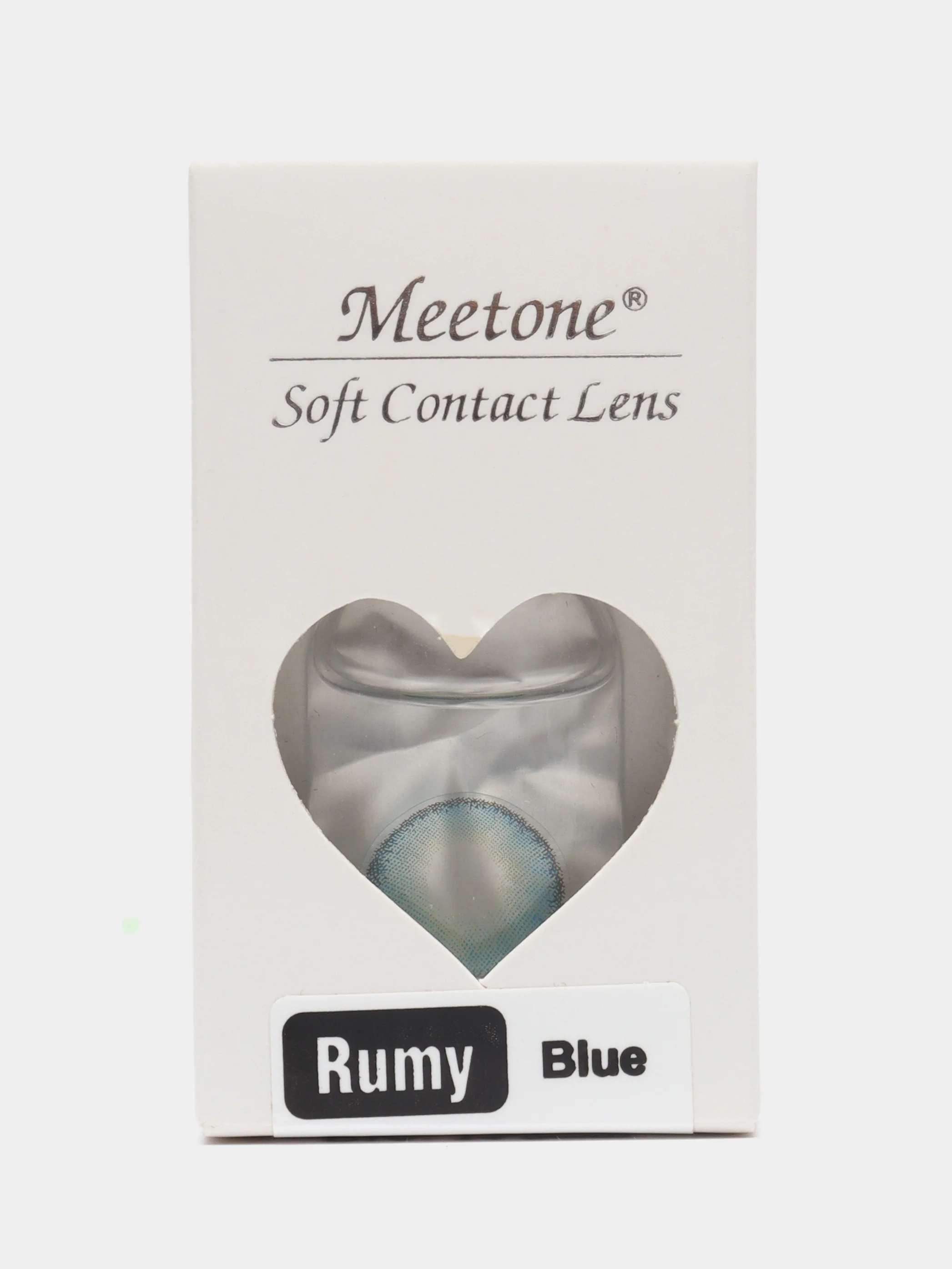 Цветные линзы голубые Rumy Blue