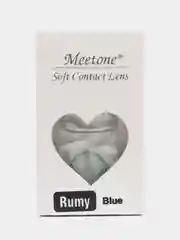 Цветные линзы голубые Rumy Blue