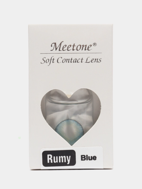 Цветные линзы голубые Rumy Blue