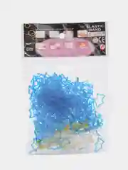 Синий резинки для плетения Loom Bands "Звезда", 600 штук