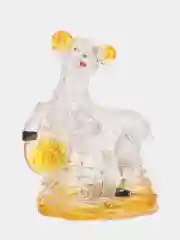Прозрачный фигурка с подсветкой "Барашек"