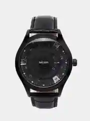 Черный мужские наручные часы Megir ML1067G, с календарём, в подарочной упаковке