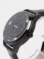 Черный мужские наручные часы Megir ML1067G, с календарём, в подарочной упаковке