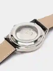 Серебряный мужские наручные часы скелетоны Megir ML2017G, с хронографом, в подарочной упаковке