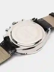 Черный мужские наручные часы Megir ML2015GB, с хронографом, в подарочной упаковке