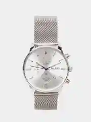Серебряный мужские наручные часы Megir MS2011G, с хронографом, в подарочной упаковке