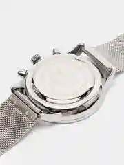 Серебряный мужские наручные часы Megir MS2011G, с хронографом, в подарочной упаковке