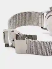 Серебряный мужские наручные часы Megir MS2011G, с хронографом, в подарочной упаковке