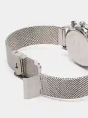 Серебряный женские наручные часы Megir MS2011L с хронографом, в подарочной упаковке